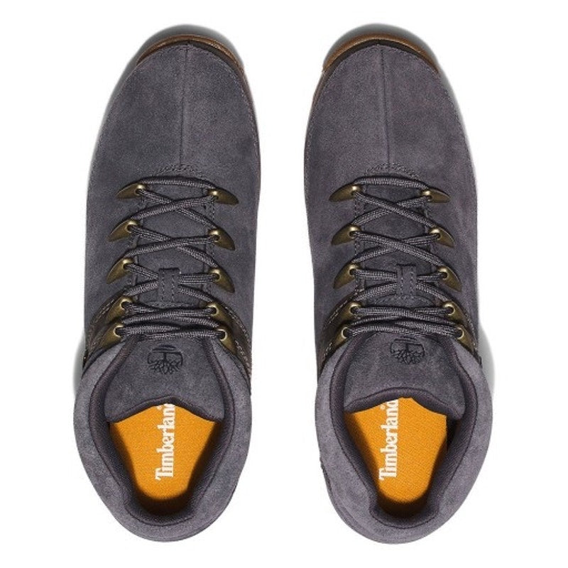 TIMBERLAND MEN'S 7.5 EURO SPRINT MID HIKER NUBUCK BOOT DK GRY SUEDE BOOT NIB