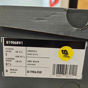 NEW BALANCE WOMEN'S 6.5 RUNNING SHOES U1906RV1 METALLIC GREY BLACK NIB