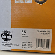 TIMBERLAND WOMEN'S 5.5 SKYLA BAY 2.0 MID WARM LINED SNEAKER TAUPE SUEDE NIB