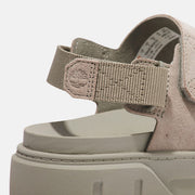 TIMBERLAND WOMEN'S 9.5 GREYFIELD 2 STRAP SANDAL LIGHT TAUPE SUEDE NIB