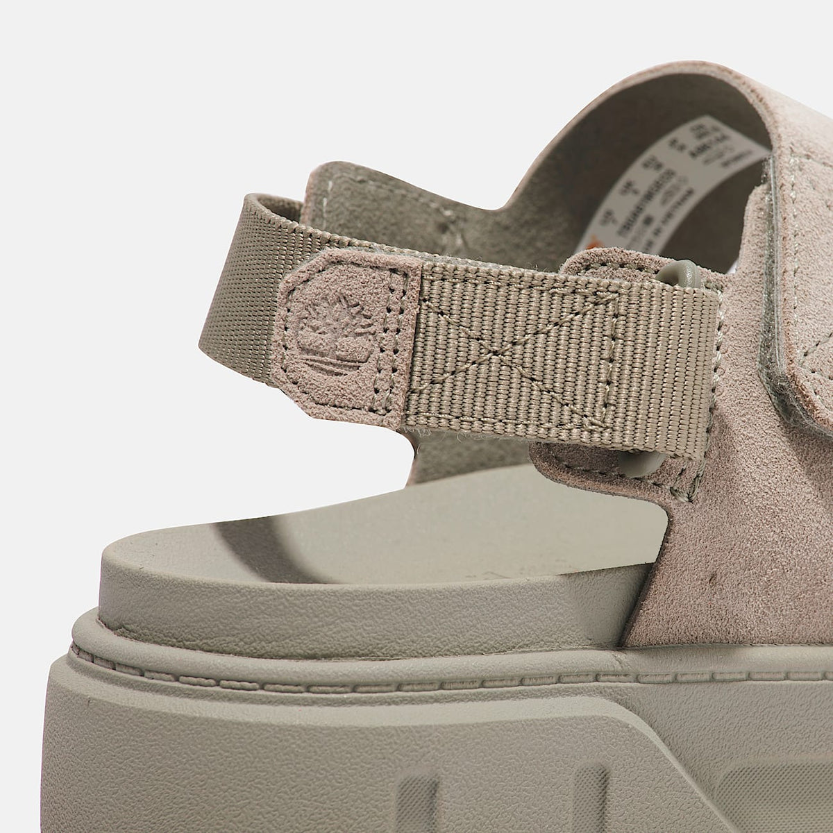 TIMBERLAND WOMEN'S 9.5 GREYFIELD 2 STRAP SANDAL LIGHT TAUPE SUEDE NIB