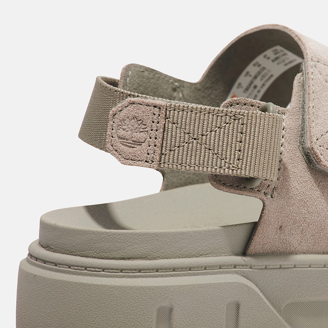 TIMBERLAND WOMEN'S 9.5 GREYFIELD 2 STRAP SANDAL LIGHT TAUPE SUEDE NIB