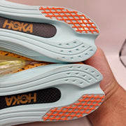 HOKA WOMEN'S 12 MEN'S 10.5 CIELO X LD DISTANCE SPIKE 1123097-RYCM NWOB