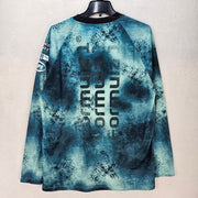 PUMA X F1 FORMULA 1 MEN'S M LONG SLEEVE GRAPHIC SHIRT BLUE GREEN NWT