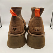 UGG WOMEN'S 8 CLASSIC MINI DIPPER PLATFORM BOOTS 1168170 NWOB
