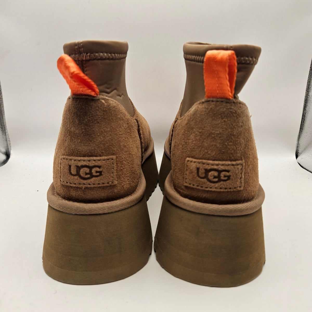 UGG WOMEN'S 8 CLASSIC MINI DIPPER PLATFORM BOOTS 1168170 NWOB