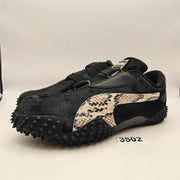 PUMA X A$AP ROCKY MEN'S 9 MOSTRO OG BLACK COW HAIR SNAKESKIN AWGE 406497-01 NWOB