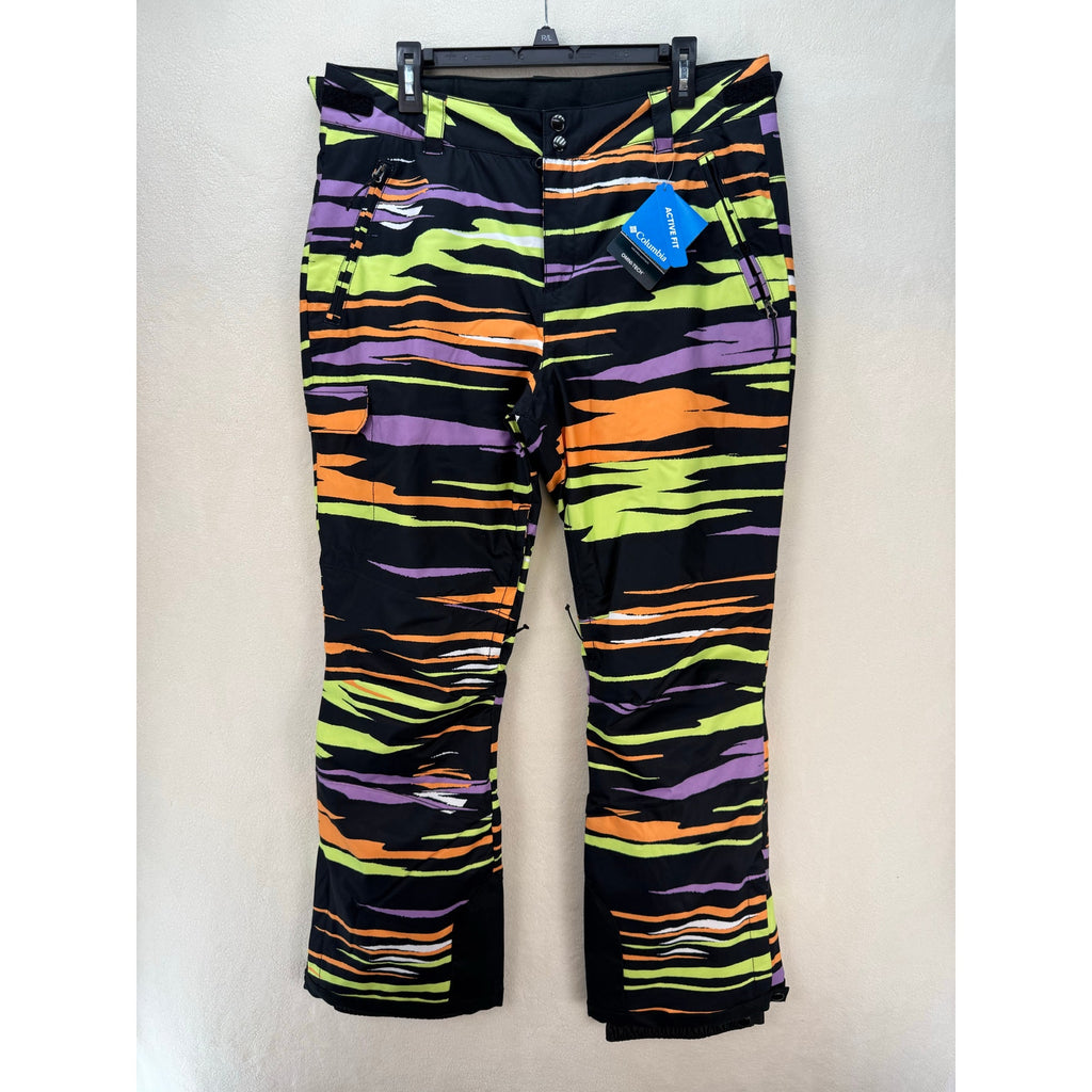COLUMBIA WOMEN'S MEDIUM OMNI-TECH INSULATED BREATHABLE SNOW SKI PANTS