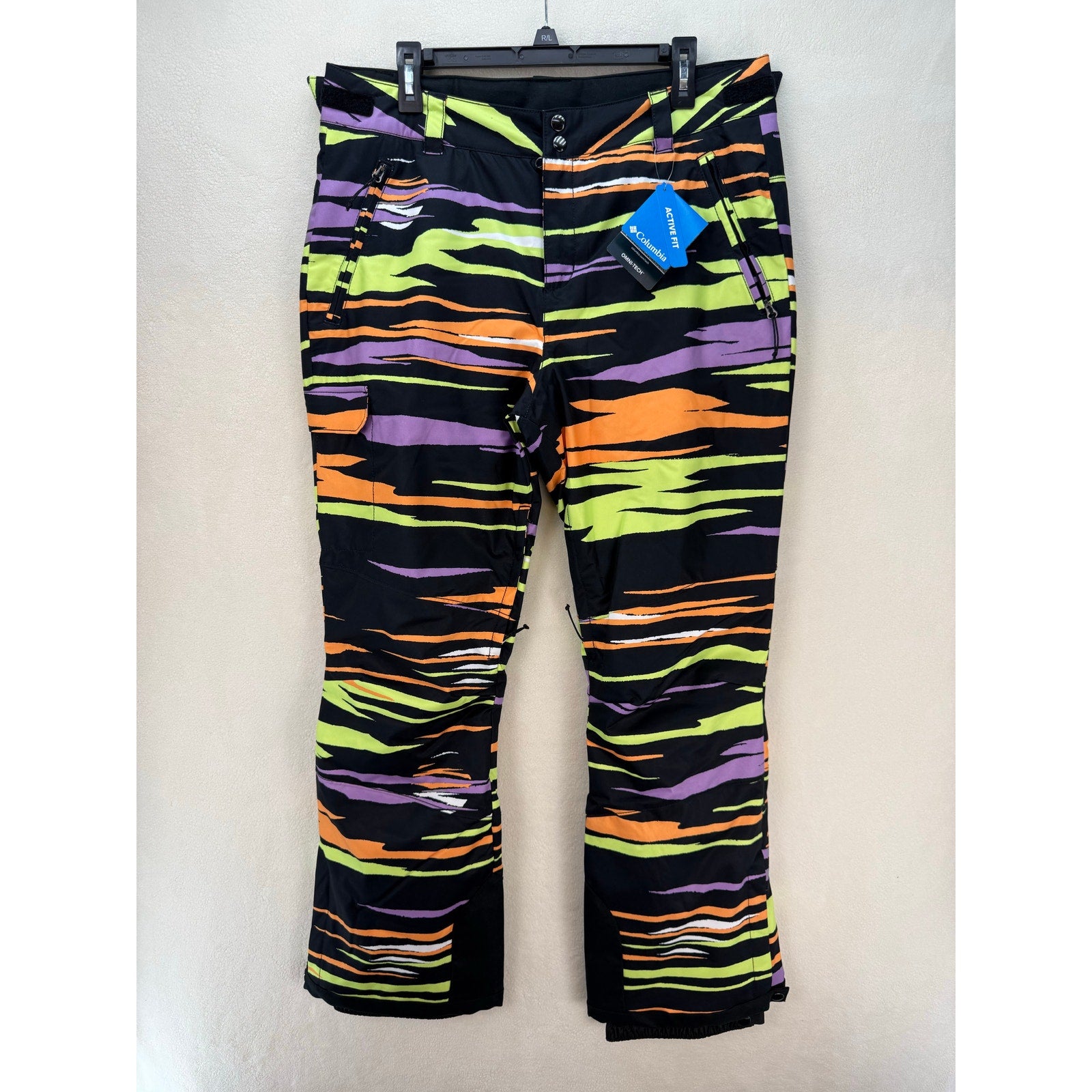 COLUMBIA WOMEN'S MEDIUM OMNI-TECH INSULATED BREATHABLE SNOW SKI PANTS