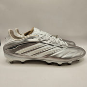 ADIDAS MEN'S 9 COPA PURE IV PRO FIRM GROUND SOCCER CLEATS ICE SILVER NWOB JQ0423