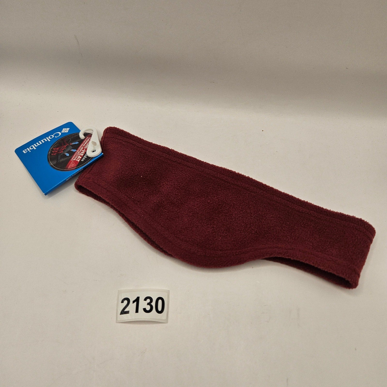 COLUMBIA UNISEX L/XL MAROON AGENT HEAT HEADRING NWT OMNIHEAT