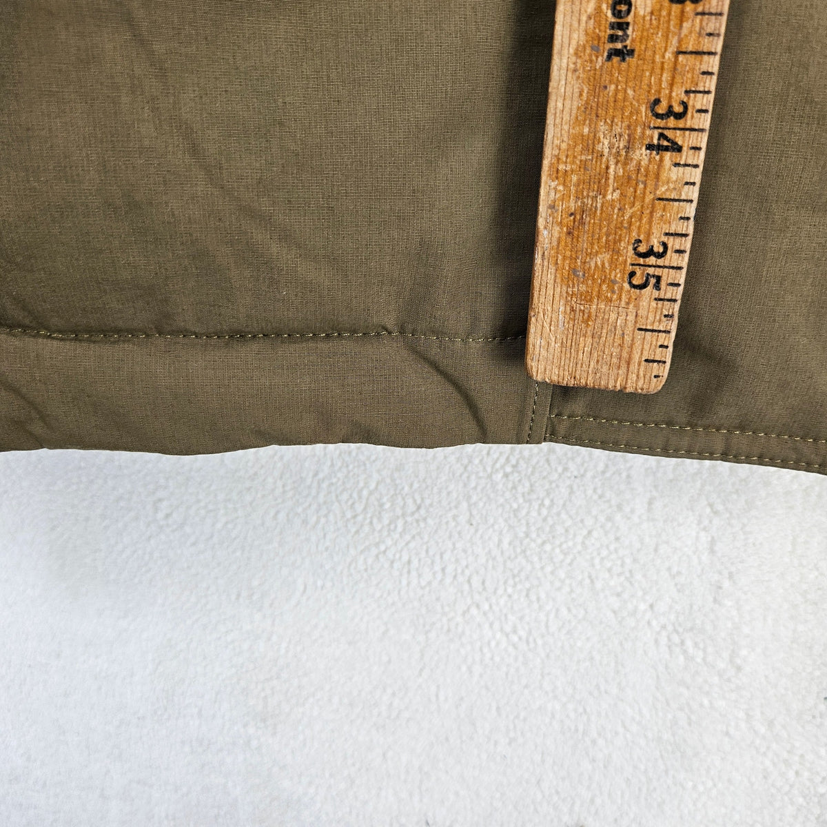 THE NORTH FACE WOMEN'S XXL MILITARY OLIVE GREEN ARCTIC PARKA II DOWN FUR
