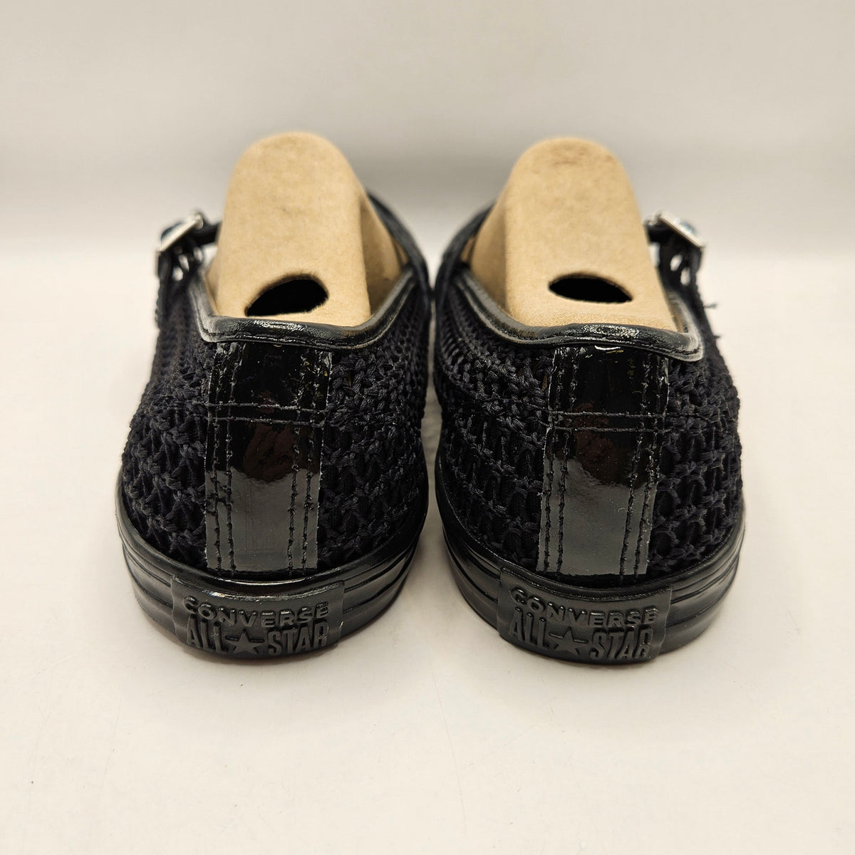 CONVERSE WOMEN'S 7.5 CHUCK TAYLOR ALL STAR MARY JANE DAINTY KNIT BLACK A26567C