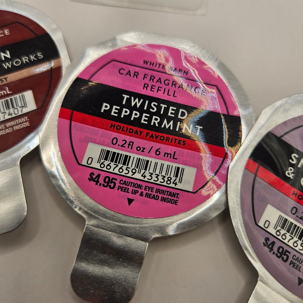 BATH & BODY WORKS SCENTPORTABLE VISOR + 3 SCENT PODS NEW