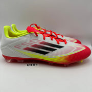 ADIDAS Men's 12 F50 League FG/MG Men's Soccer Cleats White IE1289
