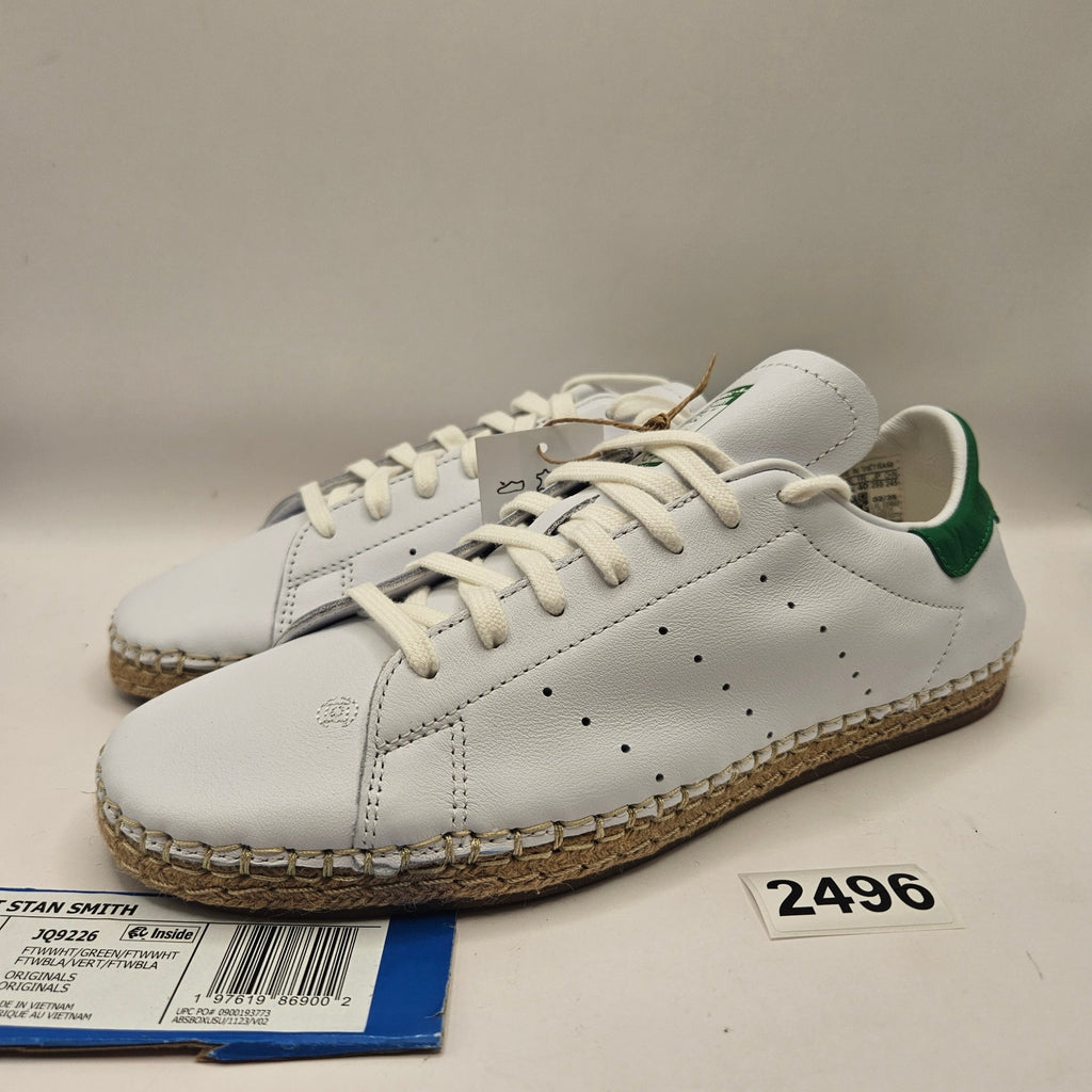 ADIDAS ORIGINALS X CLOT EDISON CHEN MEN'S 7 ESPADRILLE WHITE GREEN NWOB JQ9226