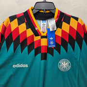 ADIDAS MEN'S XXLARGE GERMANY 1994 FIFA AWAY SOCCER JERSEY JZ6941 GREEN