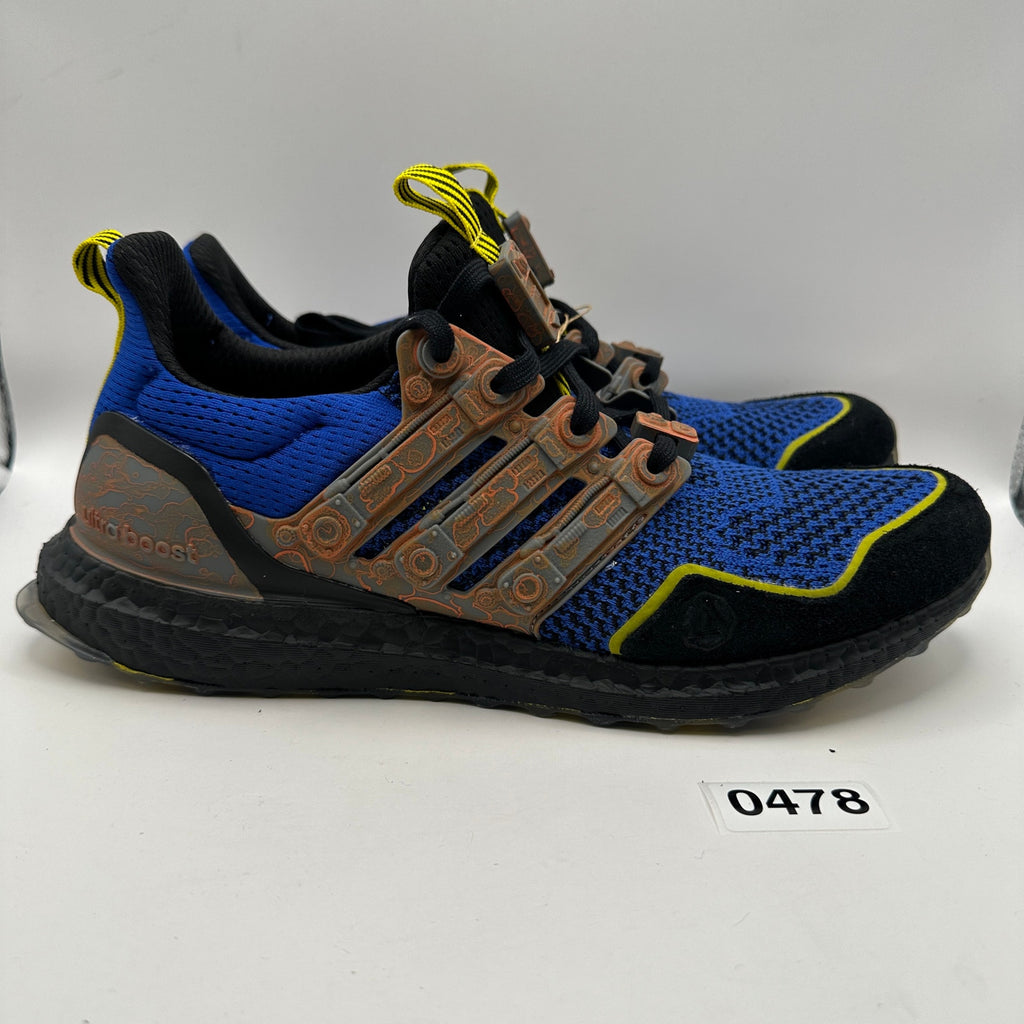 ADIDAS x FORTNITE BattleBus Men's 10 Ultraboost Royal Blue JQ0713 NWOB