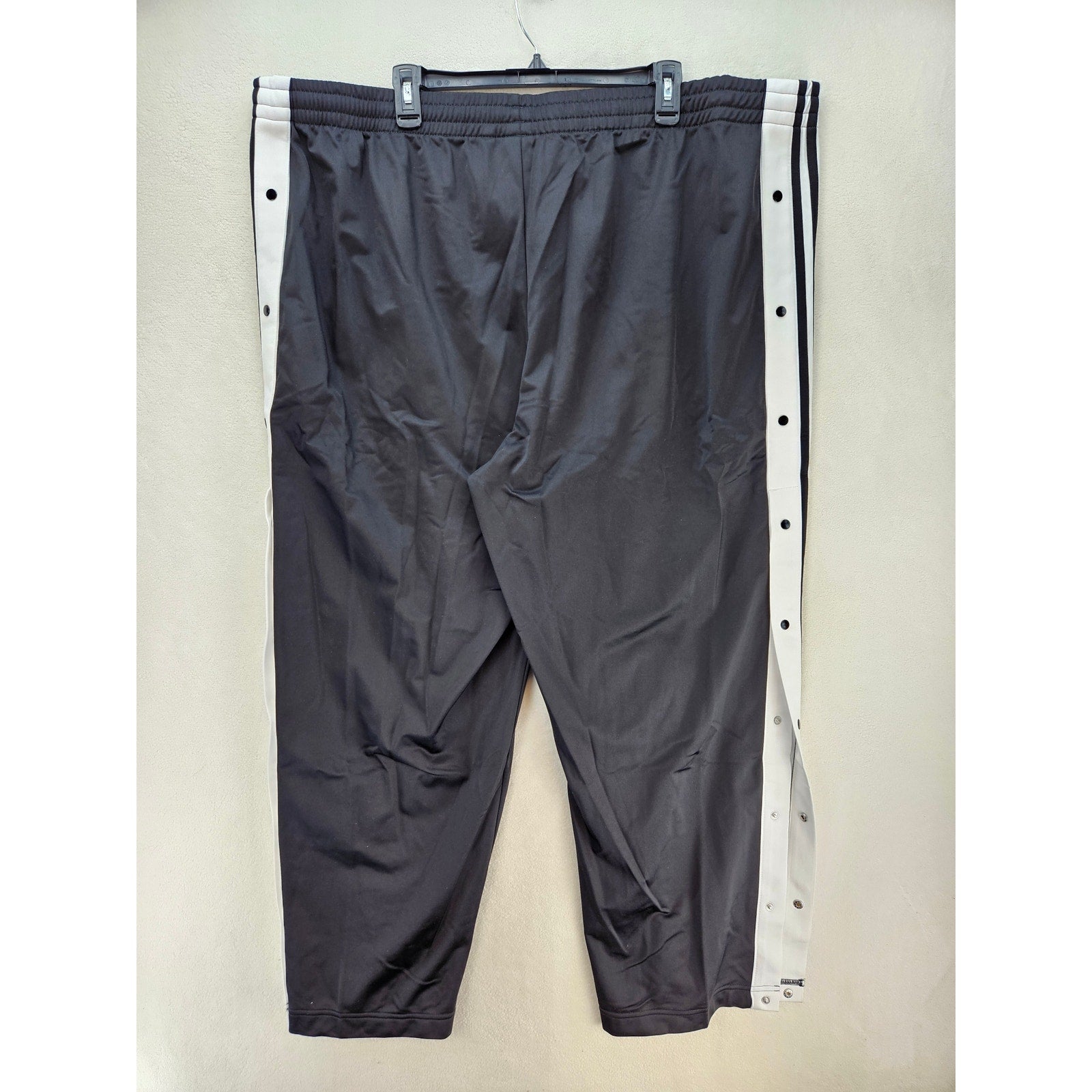 ADIDAS ORIGINALS WOMEN'S 4X ADIBREAK LOOSE TRACK PANTS IN0676 NWT BLACK WHITE