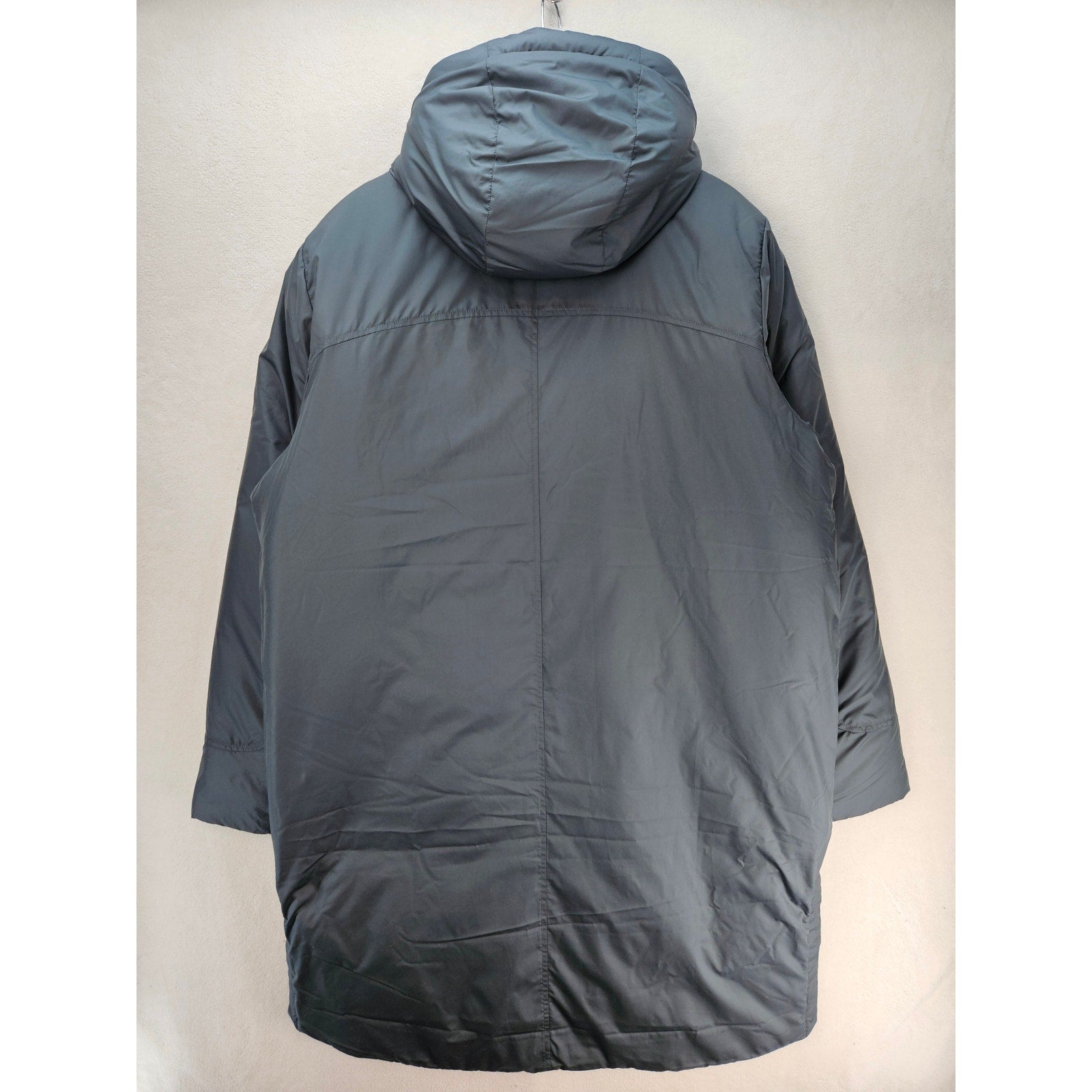 UNDER ARMOUR MEN'S XL STORM INSULATE BENCH COAT GRAY HOODED PARKA LONG NWT