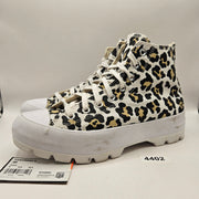 CONVERSE WOMEN'S 10 CHUCK TAYLOR ALL STAR LUGGED HIGH LEOPARD SNEAKER 571250C