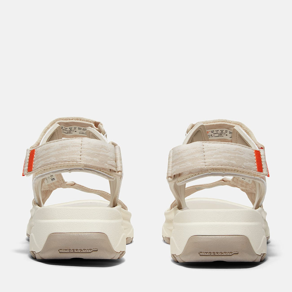 TIMBERLAND WOMEN'S 9.5 MOTION DUNE BACKSTRAP SANDAL WHITE WEBBING NIB