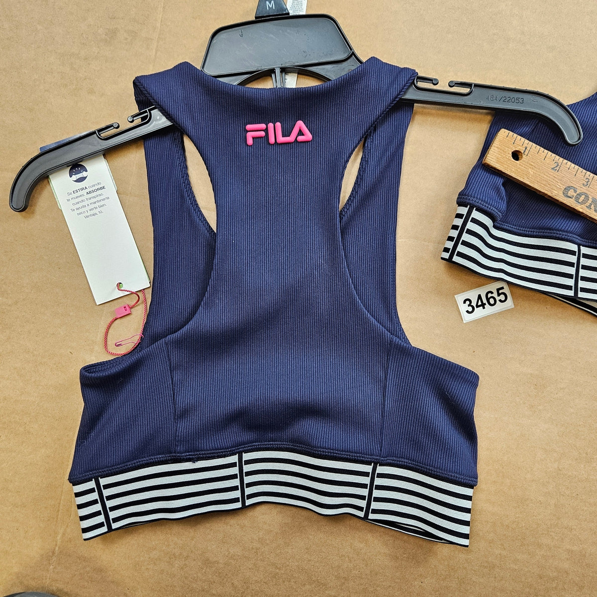 LOT OF 3 - FILA WOMEN'S (2XS1S) CHRIS BEVANS COLLAB BAYE CROP TOP SPORTS BRA NWT