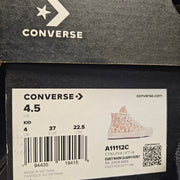CONVERSE KIDS 4.5 CHUCK TAYLOR ALL STAR EVA LIFT HIGH EGRET WARM QUARRY A11112C