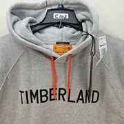 TIMBERLAND X NINA CHANEL ABNEY XL TERRY CLOTH PULLOVER HOODIE GRAY NWT