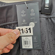 VRST MEN'S XXL 7 IN INSEAM LINED PRINT SCRATCH GRAPHIC CHARCOAL NWT