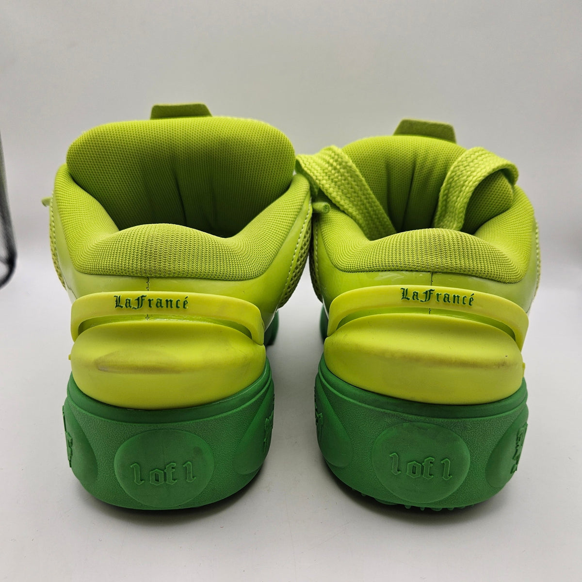 PUMA X LAMELO BALL MEN'S 6.5 MB.03 TOXIC SLIME GREEN BASKETBALL SHOES NWOB