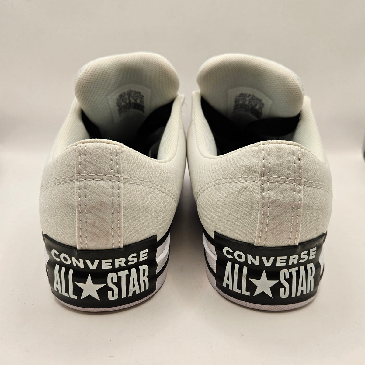 CONVERSE MEN'S 8.5 CHUCK TAYLOR ALLSTAR PUFF FAT TOUGUE LO WHITE A14722C