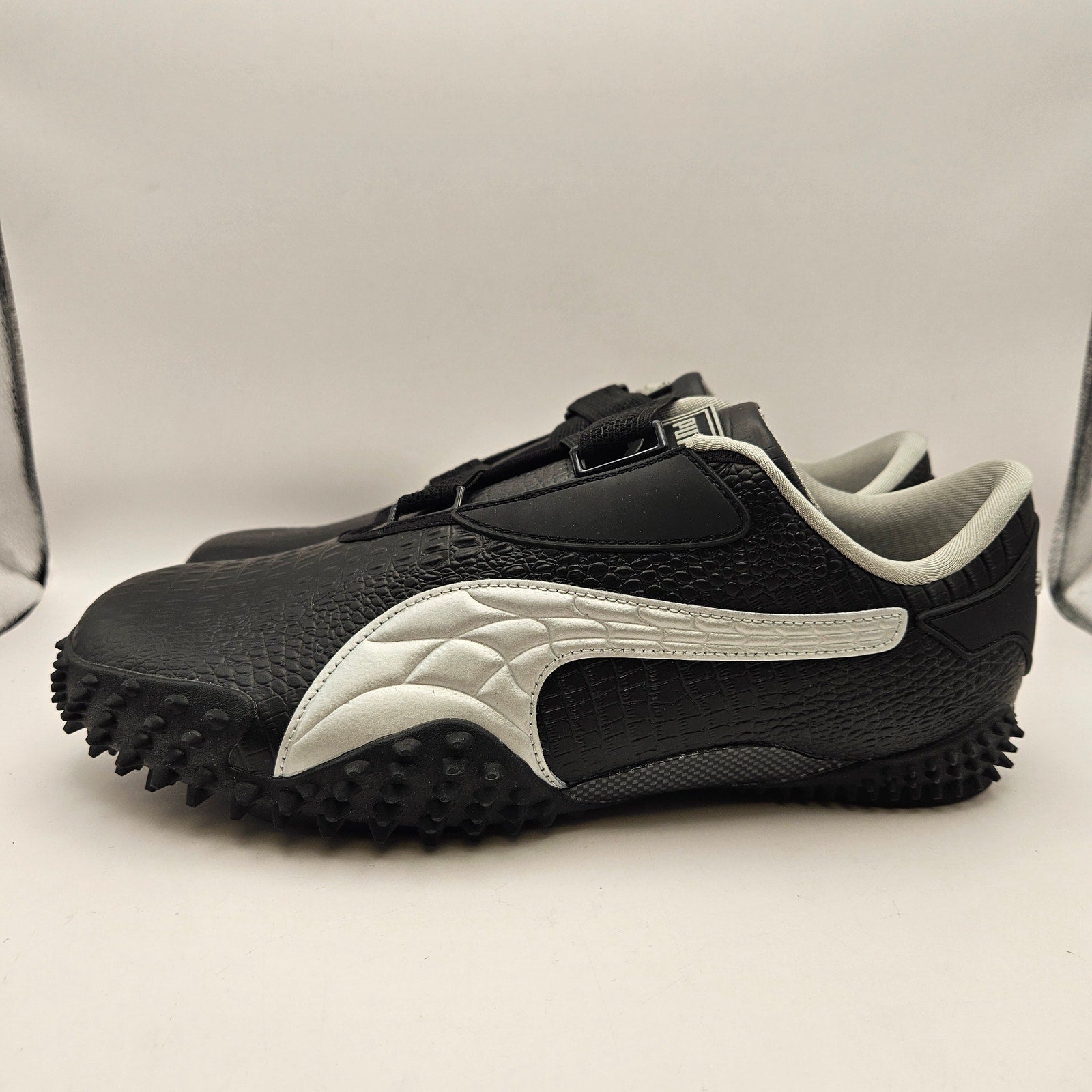 PUMA X A$AP ROCKY MEN'S 11 BLACK CROC MOSTRO 404408-01 SILVER CARBON NWOB