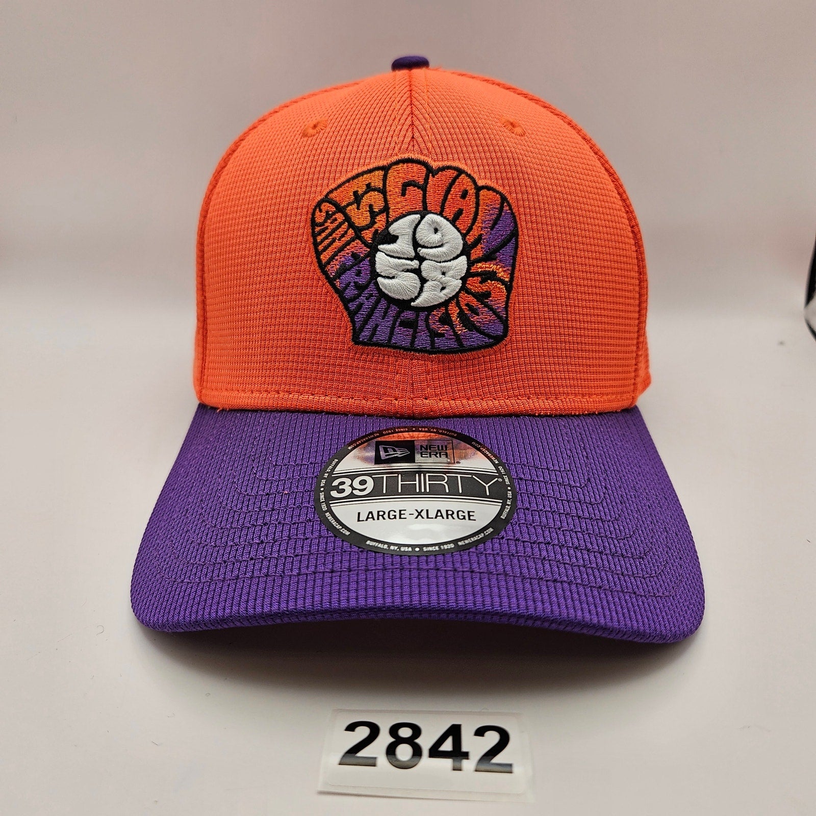 NEW ERA L/XL SAN FRANSICO GIANTS 2025 CITY CONNECT BATTING ORANGE PURPLE NWT
