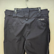 COLUMBIA WOMEN'S XL TITANIUM PLATINUM PEAK III 3L PANT BLACK OMNI TECH SKI SNOW