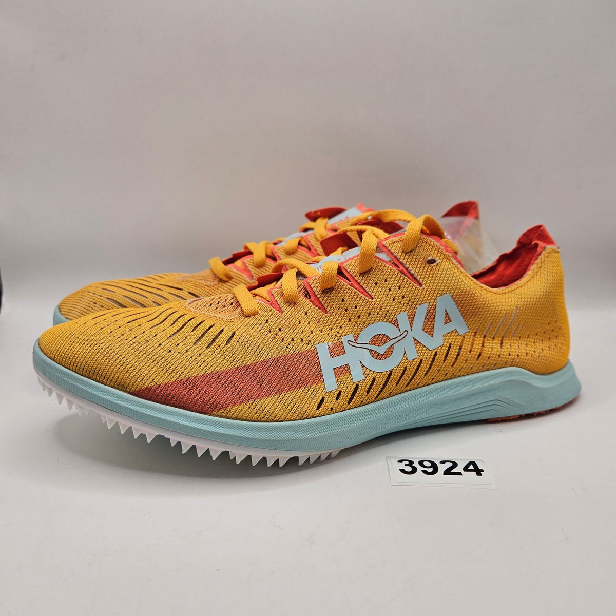 HOKA WOMEN'S 10.5 MEN'S 9 CIELO X LD DISTANCE SPIKE 1123097-RYCM NWOB
