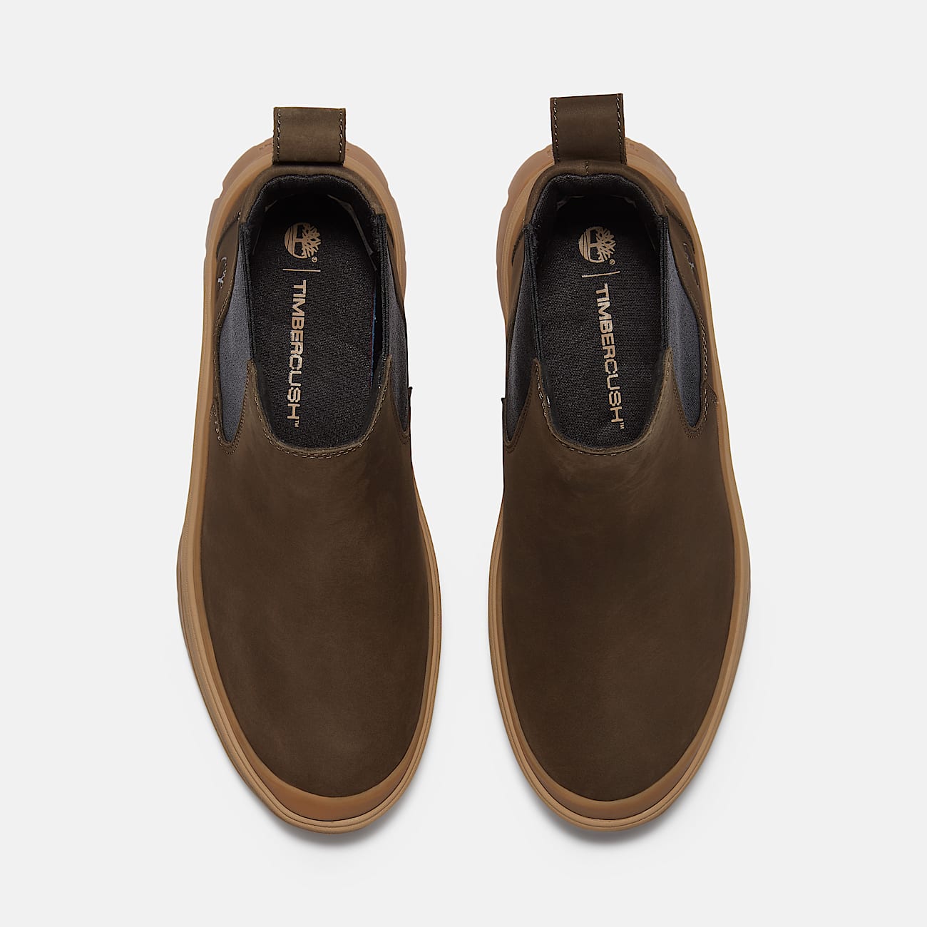 TIMBERLAND WOMEN'S 9.5 ROXIE LANE MID CHELSEA BOOT DK BROWN NUBUCK NIB