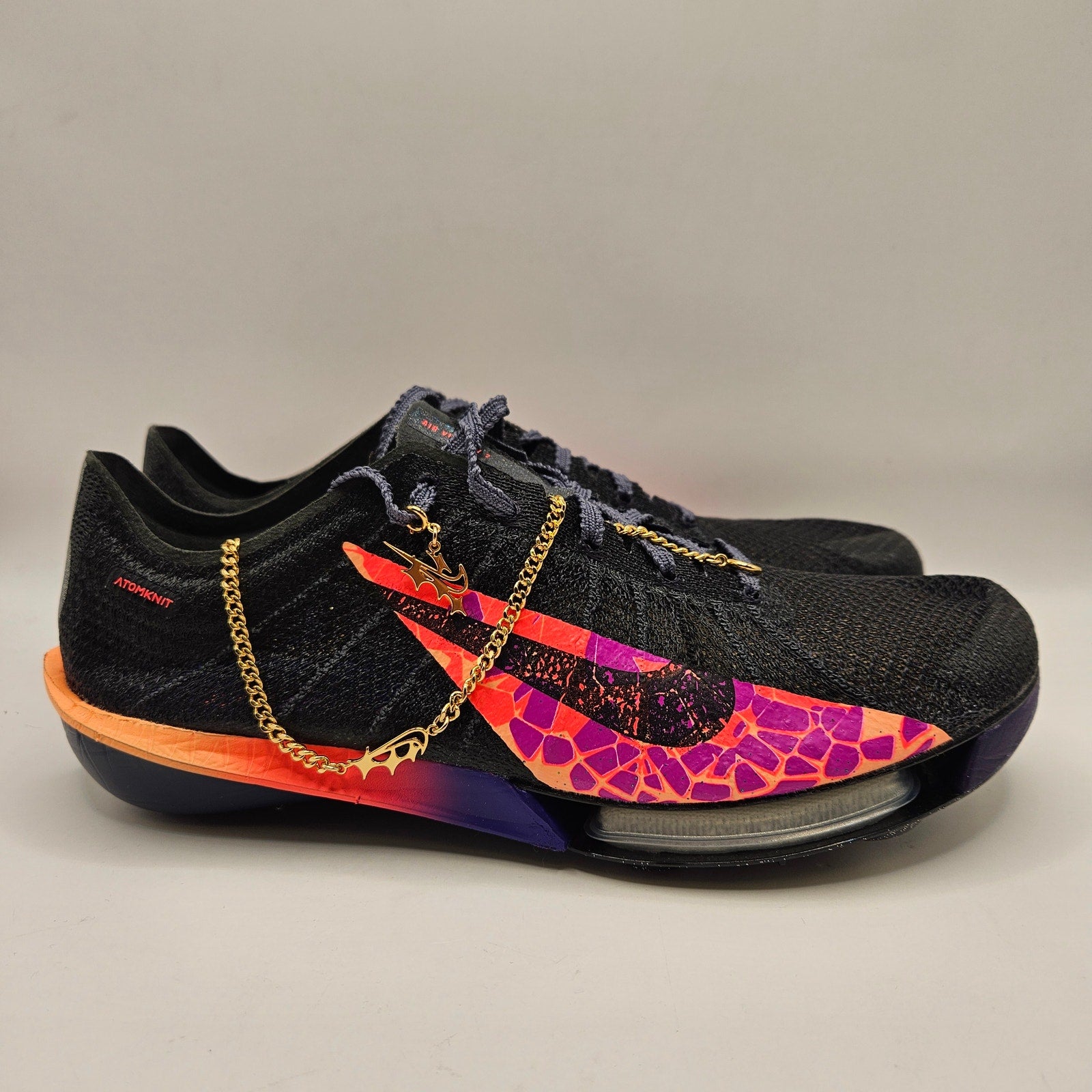 NIKE MEN'S 6.5 AIR ZOOM VICTORY 2 GLAM TRACK & FIELD SPIKES NWOB NO BAGS