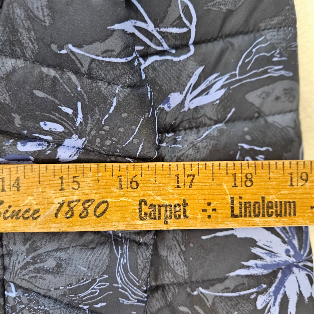 COLUMBIA WOMEN'S XS POWDER LITE HOODED JACKET FLORAL PRINT OMNI HEAT PUFFER COAT