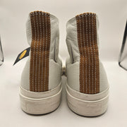 CONVERSE MEN'S 10.5 FIRST STRING CHUCK TAYLOR PREMIUM LEATHER WHITE HI A14281