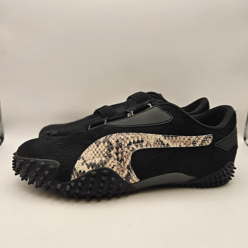 PUMA X A$AP ROCKY MEN'S 10 MOSTRO OG BLK COW HAIR SNAKESKIN AWGE 406497-01 NWOB