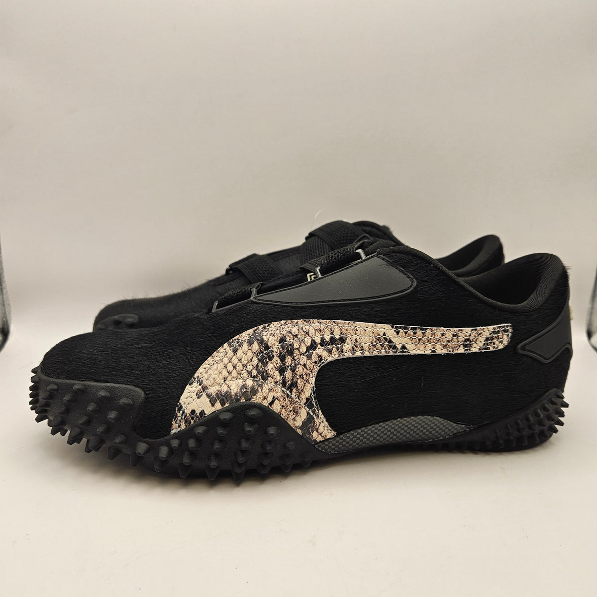 PUMA X A$AP ROCKY MEN'S 10 MOSTRO OG BLK COW HAIR SNAKESKIN AWGE 406497-01 NWOB