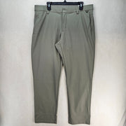 NIKE MEN'S 36X32 DRI FIT ADV TRAINING PANTS LIGHT OLIVE STRETCH TAPERED NWT