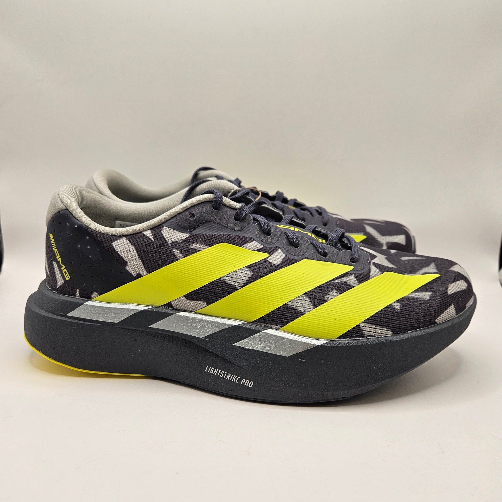 ADIDAS X AMG MOTORSPORT MEN'S 7 ADIZERO EVO SL GRAY KI7297 NWOB