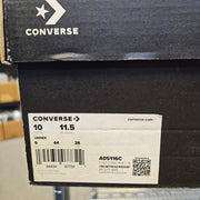 CONVERSE MEN'S 10 CHUCK TAYLOR CONSTRUCT HIGH TOP SNEAKER CYBER GREY A05116C