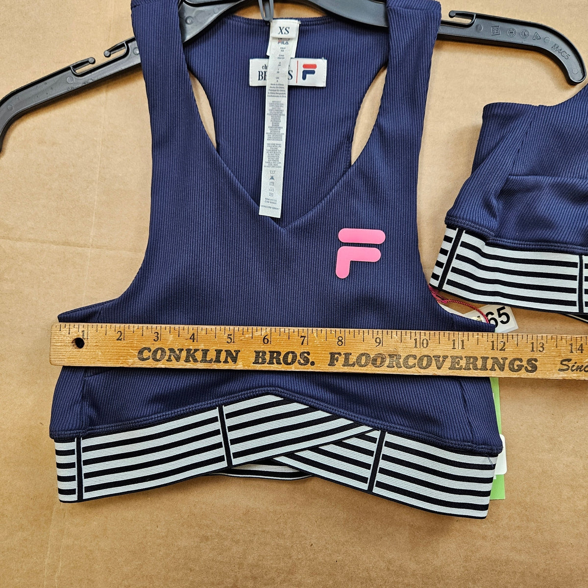 LOT OF 3 - FILA WOMEN'S (2XS1S) CHRIS BEVANS COLLAB BAYE CROP TOP SPORTS BRA NWT