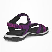 ECCO WOMEN'S 41 OFFROAD ROAM NUBUCK OUTDOOR SANDAL PURPLE NIB 85330361249