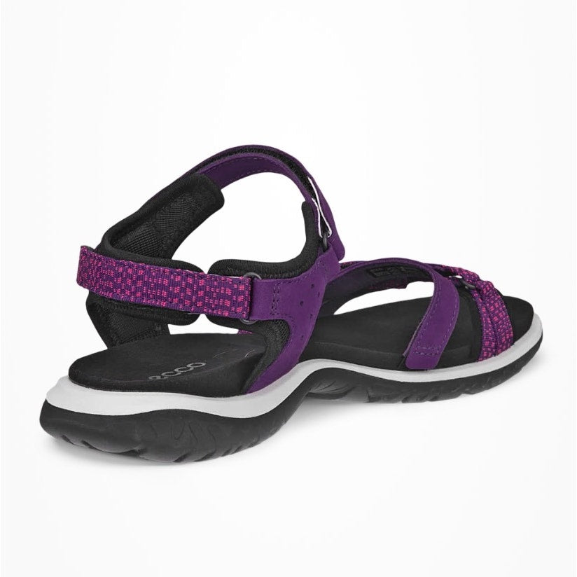 ECCO WOMEN'S 41 OFFROAD ROAM NUBUCK OUTDOOR SANDAL PURPLE NIB 85330361249