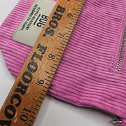 URBAN OUTFITTERS BDG PINK CORDUROY MAKE-UP BAG ZIPPERED NWT