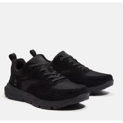 TIMBERLAND MEN'S 10 VOYAGER PARK LOW LACE SNEAKER BLACKOUT MESH NIB